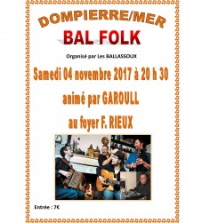 Bal Folk à Dompierre Sur Mer