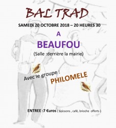 Bal folk Philomèle à  Beaufou