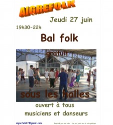 Mini Bal Folk Halle d'Aigrefeuille