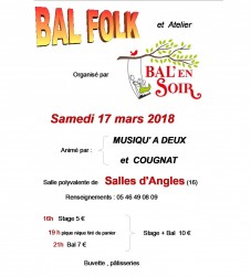 Bal folk À SALLES D'ANGLES